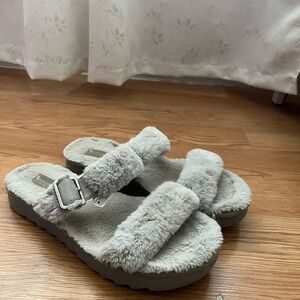 Grey Ugg Slippers